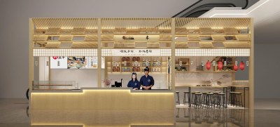 日式寿司店3D模型下载